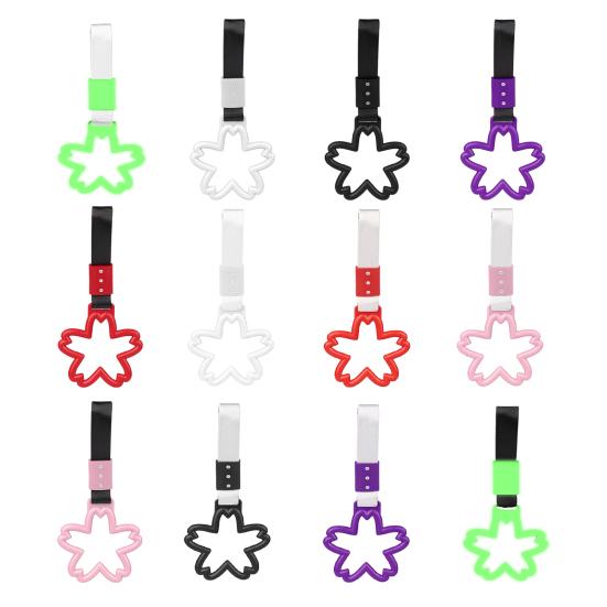 Cherry Blossom Automobile Pendant Bright Color Comfortable Grip Reliable Support Car Pendant Car Interior Exterior Decoration