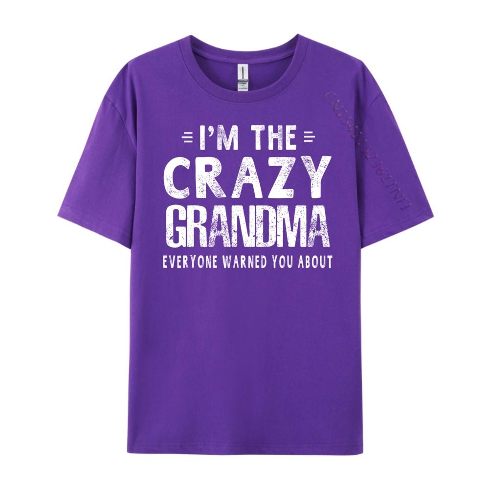 Ich bin der Verrückte, vor dem dich alle gewarnt haben Muttertag 3D Gedruckte T-Shirts Baumwollkomfort Baumwoll-T-Shirt Herren Weihnachten