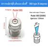 High-Pressure Stainless Steel G1/4 Nozzle for Industrial Cleaning and Dust Removal