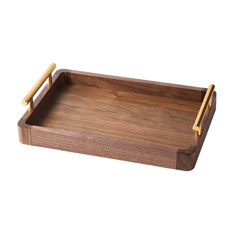 North American Black Walnut Wood Tea Tray