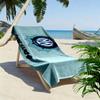 FC Internazionale Milano Print Beach Towel, Large Soft Quick Dry Towel for Beach Camping Swimming