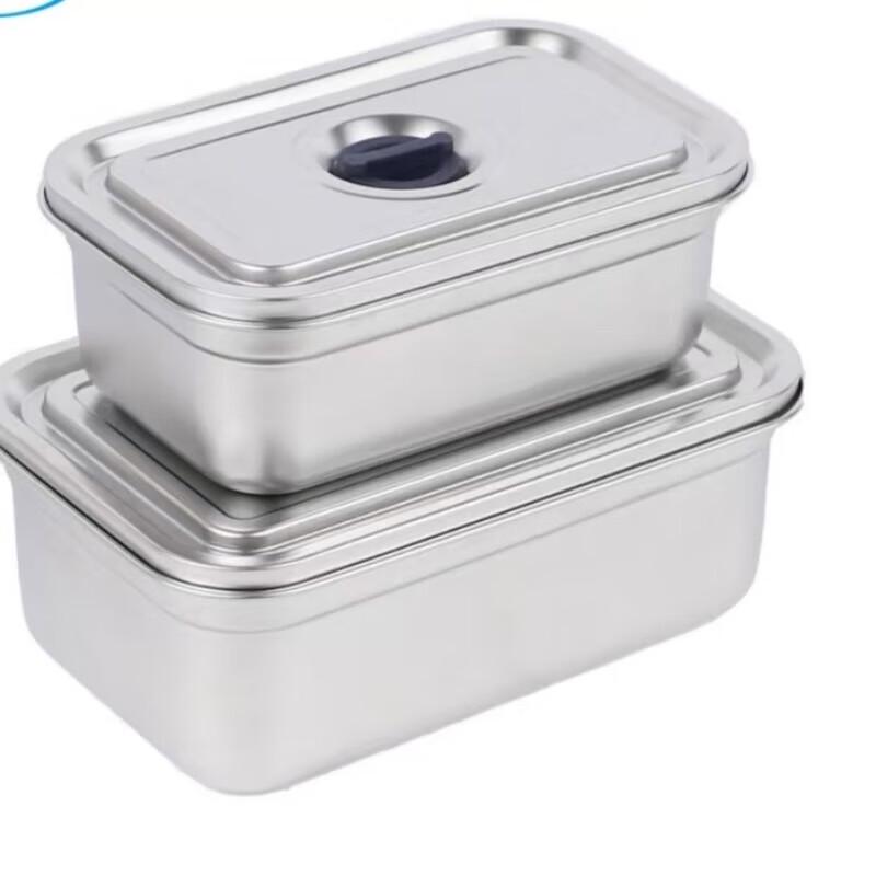 Stainless Steel Food Storage Container Set with Vent