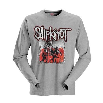 Slipknot Unisex Adult Self-Titled Back Print Long-Sleeved T-Shirt