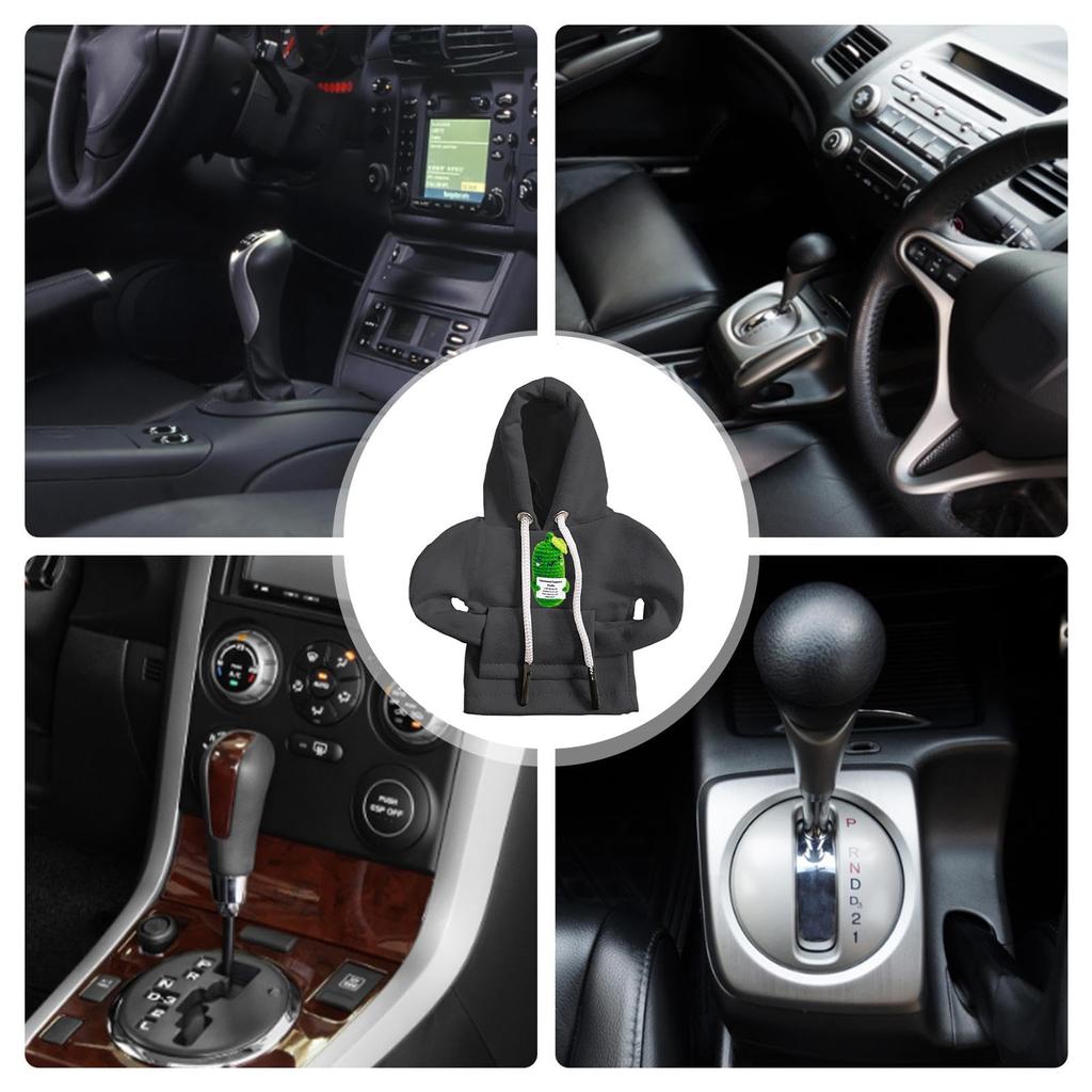Fonney Gear Shift Hoodie, Parka Car Gear Shift Cover,Car Shift Knob Cover - Gear