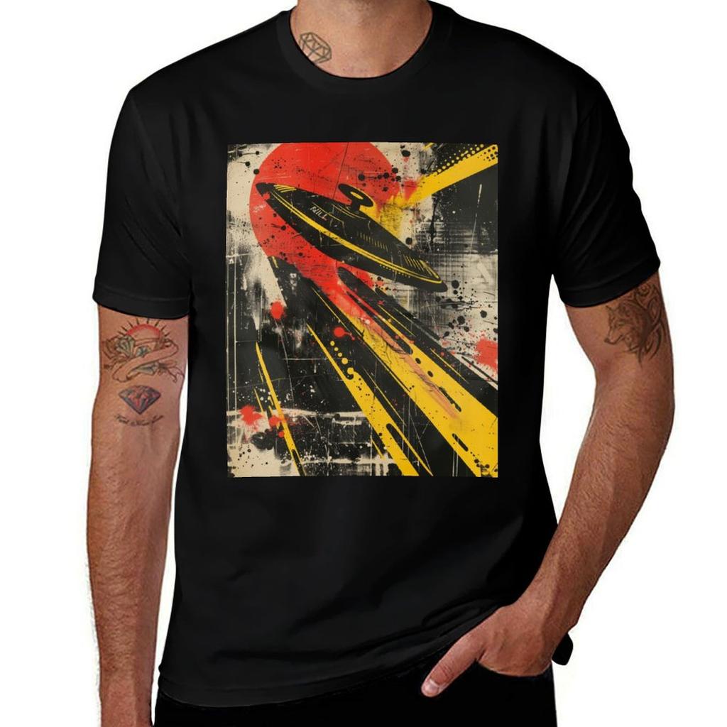 Saucers Over Metropolis Tshirt T Shirts For Unisex Graphic Tees T Shirts Designer Tshirt