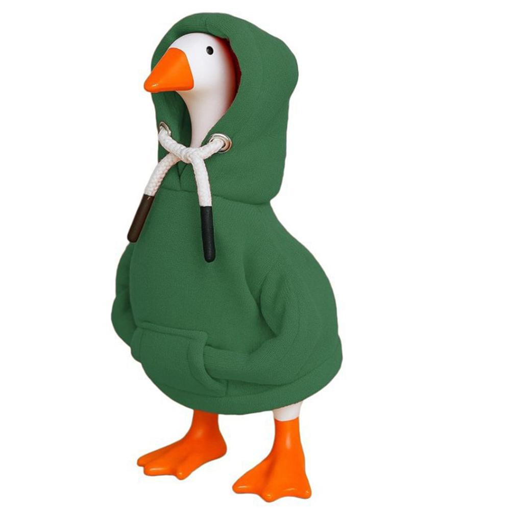 7 Inch Desk Goose Hoodie Made of Soft and Cotton Blend Designed To Resists Dust and Fading Enhancing Desk Decor