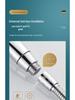 High-Pressure Shower Head with Filter: Rainfall Nozzle for Enhanced Water Flow