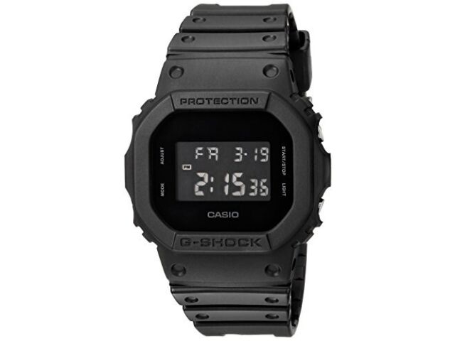 CASIO G-Shock DW-5600BB-1CR Black Resin Digital Men s Watch LED Light Alarm NEW