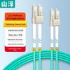 SAMZHE Cabo de Patch de Fibra Óptica Multimodo Duplex 10 Gigabit LC-LC OM3
