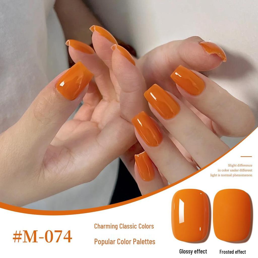 2025 New Japanese Colors UV/LED Nail Gel Set for Salon Manicure