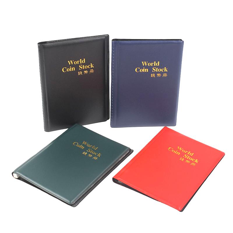 For Collector Coin Holder Albums Mini Penny Coin Storage Bag Collecting Money Organizer 120 Pockets Coins Collection Album Book