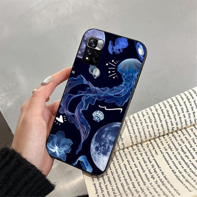 

Blue Ocean Animal Turtle Phone Case For Xiaomi Redmi note 14 Pro Plus 14 13 12 11 10 Pro 14S 12S 11S Redmi 14C 13C Redmi Note14Pro Plus
