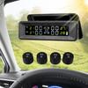 LCD Display Solar Power 4 Sensors Tire Pressure Monitoring System Auto Tester Security Alarm Set Smart Car TMPS Digital Test KitGood Product