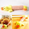 Plush Cute Elephant Duck Pig Pet Dog Cat Squeak Sound Dog Toys Funny Fleece Durability Chew Molar Toy Fit for All Pets