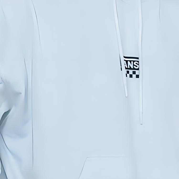 Vans FW22 Hanorac Unisex cu Șnur și Imprimeu Logo Alb VN00090UWHT