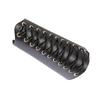 1Pc Archery Arm Guard Bracer Hunting Shooting Lace Up Lther Armguard (Black)