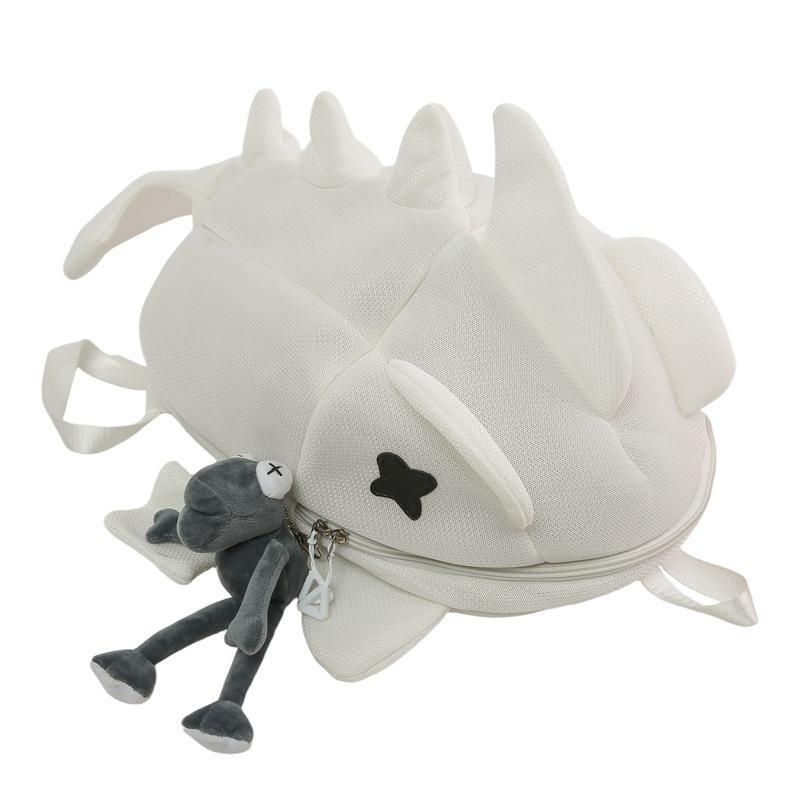 Cartoon Shark Backpack Student Schoolbag Travel Backpack