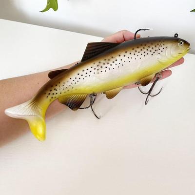 Cross-border Long Cast Weighted T-tail Soft Bionic Lure