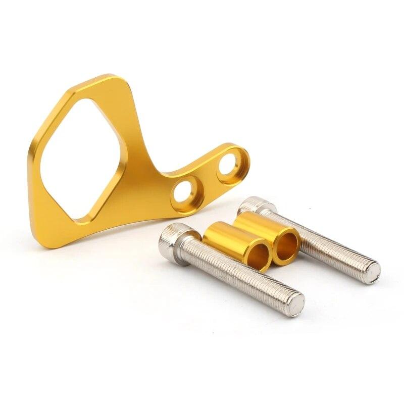 Motorcycle Ignition Key Left Relocation Bracket For Triumph Bonneville T100 SE Scrambler Thruxton 2001 - 2015 2014 2013 2012 11