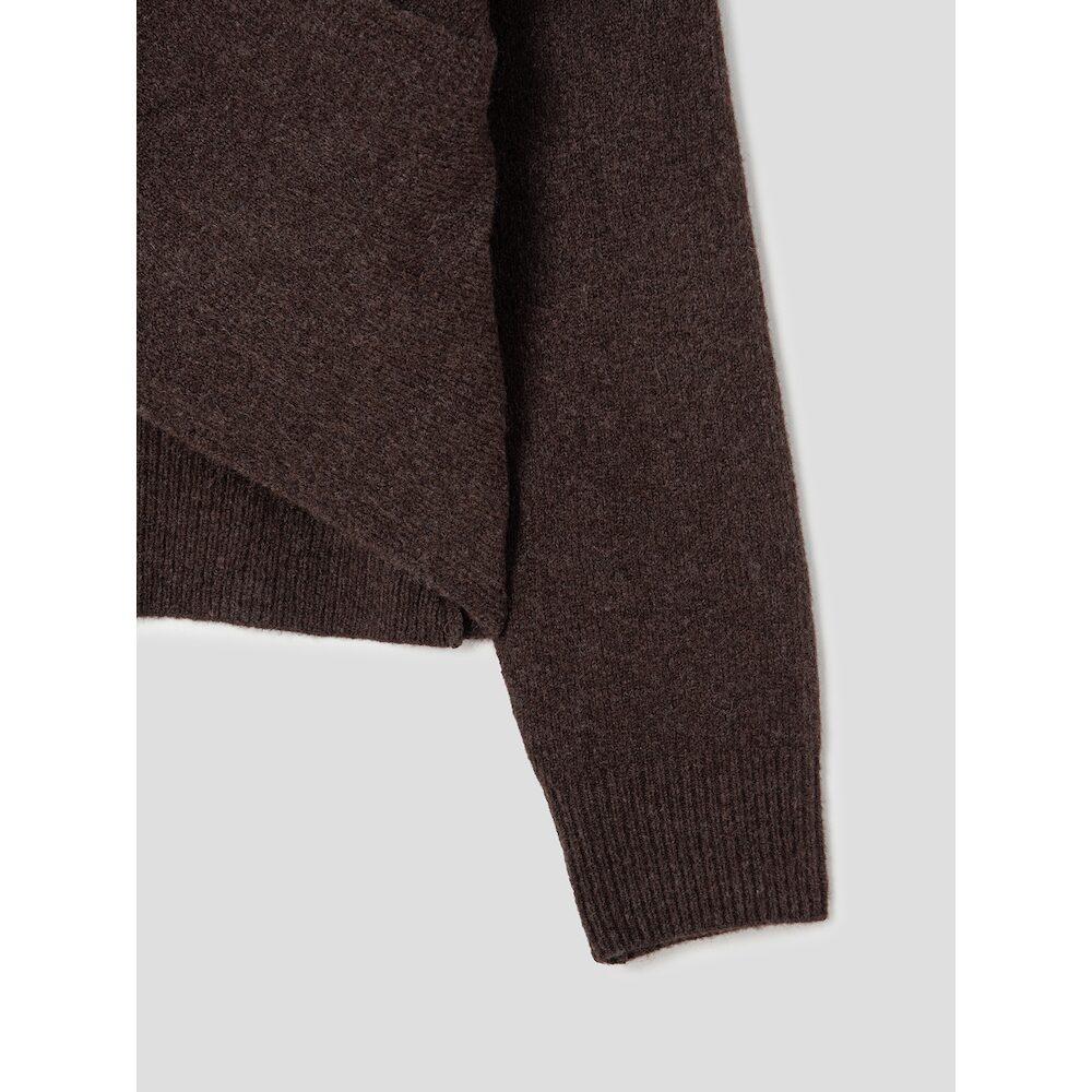 8SECONDS Front Wrap Pullover Brown