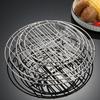 304 Stainless Steel Baking Cooking Steaming Racks Pot Steamers Air Fryer Round Steaming Tray Cooking Rack Kitchen Accessories