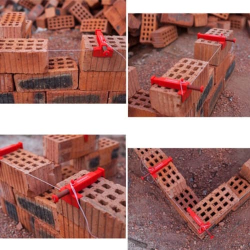 BluFied Level Clamp for Stretching Water Lines, Maintaining Brick Laying Level, Brick Liner Runner Wire, Bricklay Cable Fixer, Bricklaying Tool Fixer,