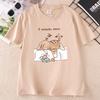 Funny Cat That Always Wants To Sleep Prints T Shirt ONeck Soft Loose Tee Tops Basic Unisex Clothes Casual Short Sleeve Tees