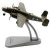 1/144 Scale Alloy Army Green B-25 Bomber Mitchell  Aircraft Model Fighter Airplane Souvenir Collection Toys For Child Adult Gift