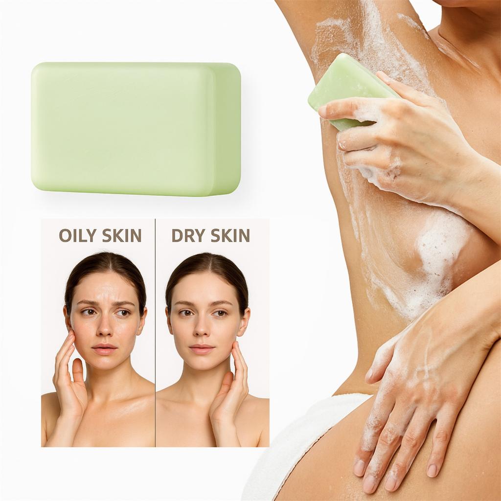 Natural TeaTree Oil Soap Bar For Face & Body, Deep Cleansing, Hydrating, Vegan , 100g For Fresh, Calm Skin