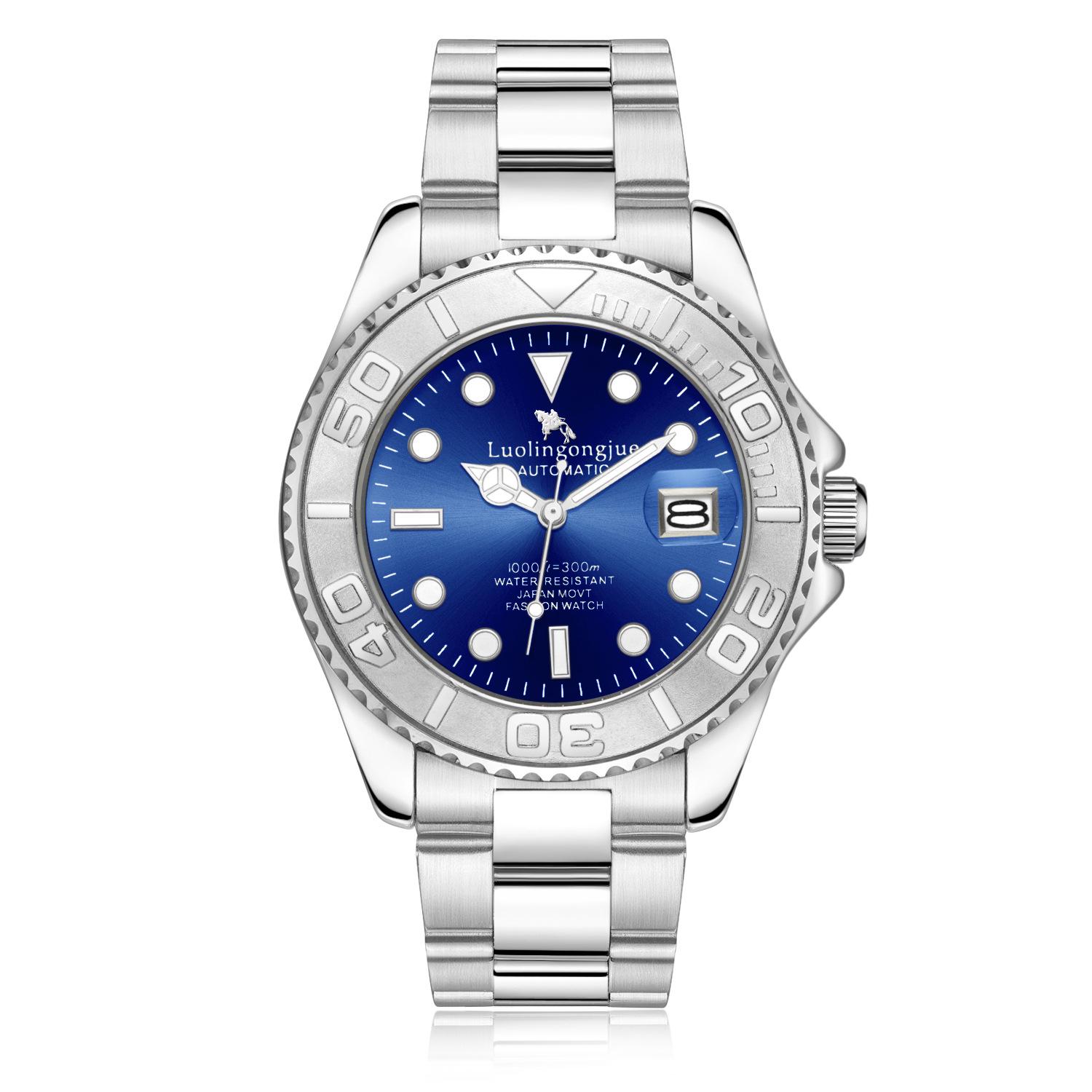 

Новые мужские механические часы-автомат Blue Yacht - Модный деловой стиль с высокой комиссией