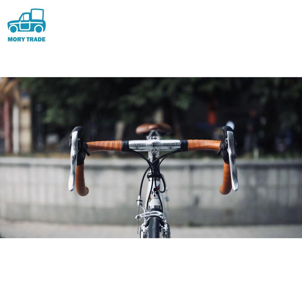 MORYTRADE Bar Tape for Road and Authentic Drop Dark Brown Bikes, Vintage, Retro, Classic, Handlebars,