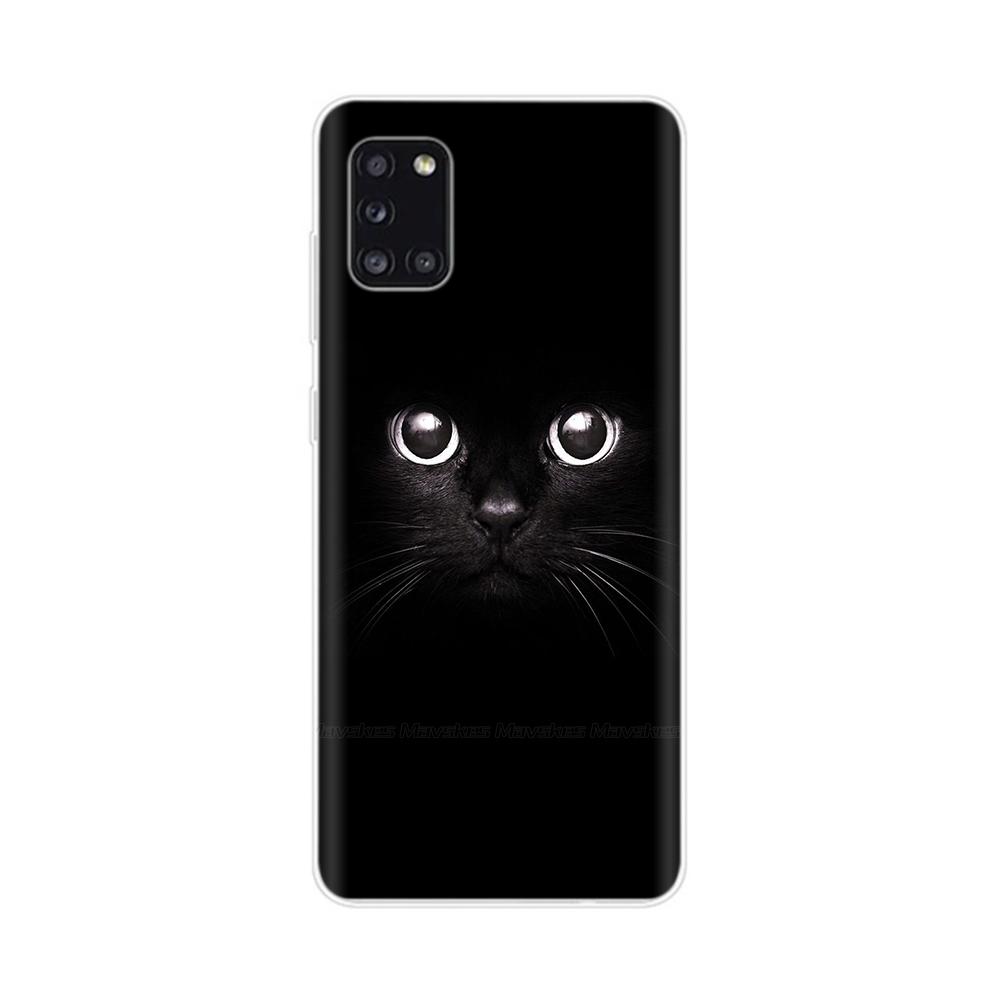 For Samsung Galaxy A31 Case Soft TPU Silicon Case For Samsung A31 A 31 SM-A315F Silicone Back Cover For Samsung A31 Phone Case