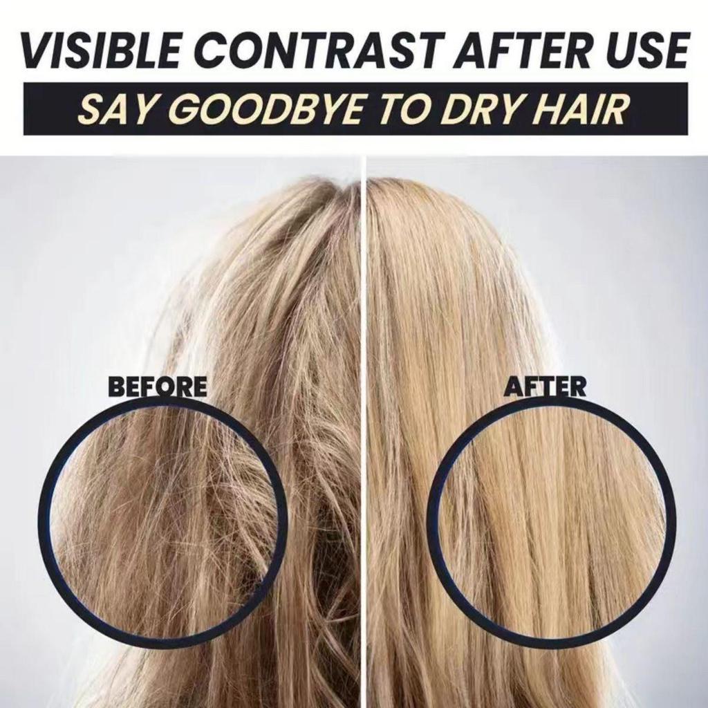 Acondicionador para el cabello que hidrata el cabello, alivia el cabello seco y quebradizo, promueve el crecimiento del cabello, hidrata y humecta la crema esencial.