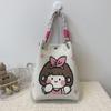 Korean Ins Knot Handbag: Stylish Spring/Autumn Bucket Bag with Large Capacity