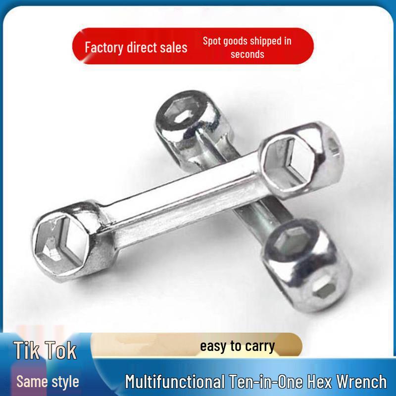 Hex Bone Wrench Bicycle Multi-Tool - Quick Repair Socket Tool