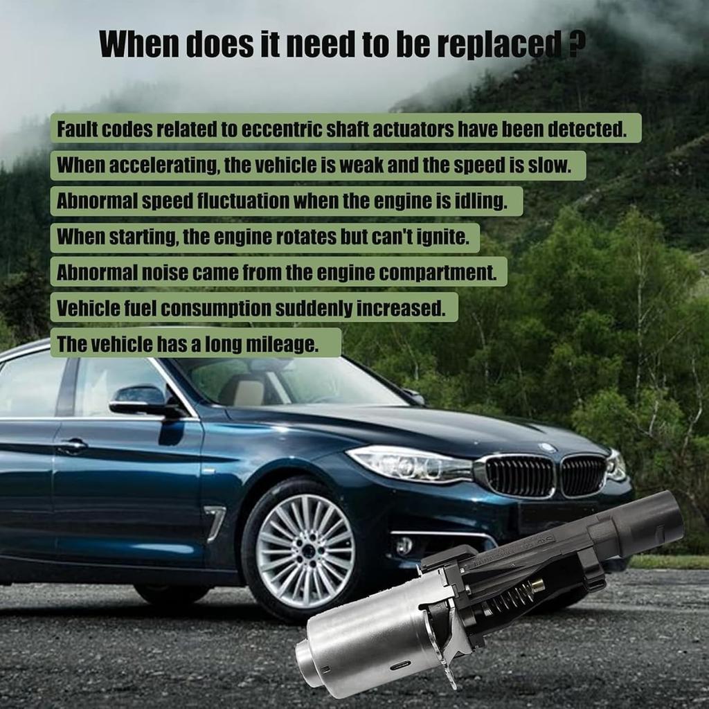 FZJDSD Eccentric Shaft Actuator Compatible with Valvetronic System Compatible with BMW 2010 2011 2012 2013 2014 2015 2016 Replace A2C5328032080