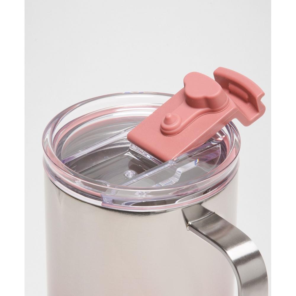 Lululemon Insulated Mug 20oz Shine Dark Rose Gold Silver