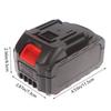 New Power Tools Case BMS 21V Battery Storage Box For Wireless Electric Angle Grinder Cutting 18650 Battery Case Without Battery