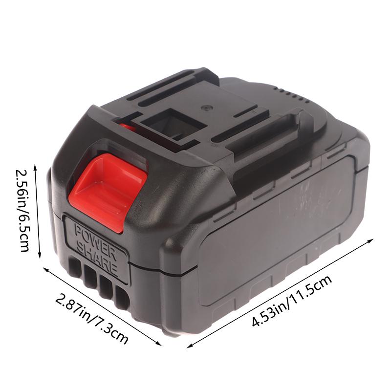 New Power Tools Case BMS 21V Battery Storage Box For Wireless Electric Angle Grinder Cutting 18650 Battery Case Without Battery