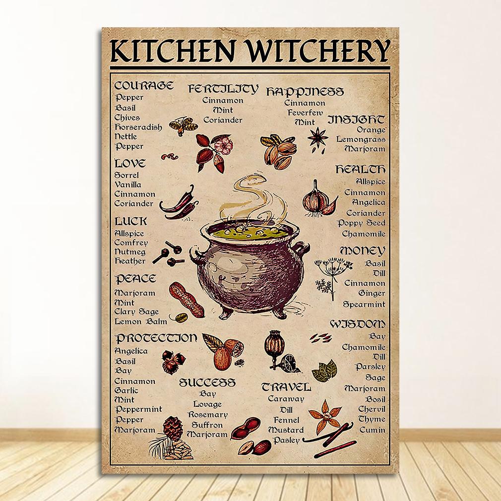 Vtipné plakáty Reprodukce Dekorace Obrazy na zeď Obrazy na zeď Domov Dekor Čarodějnice Magie Vědění Umění Malba Dárky Kuchyň Čarodějnictví