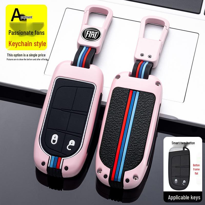 GAC Fiat Key Case for Viaggio Ottimo Zhiyue - Metal Shell Car Protection Cover