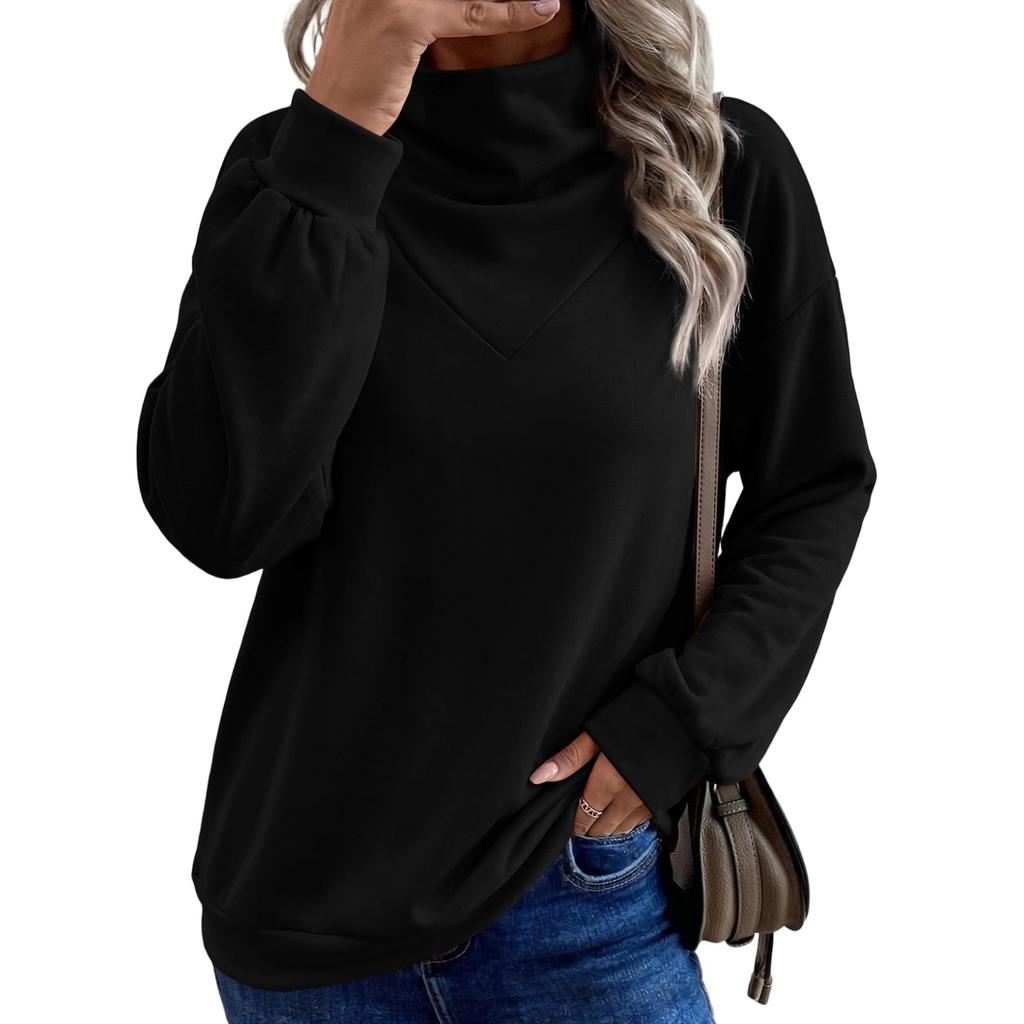 Women's Casual Long Sleeve T-Shirt Top for Everyday Wear