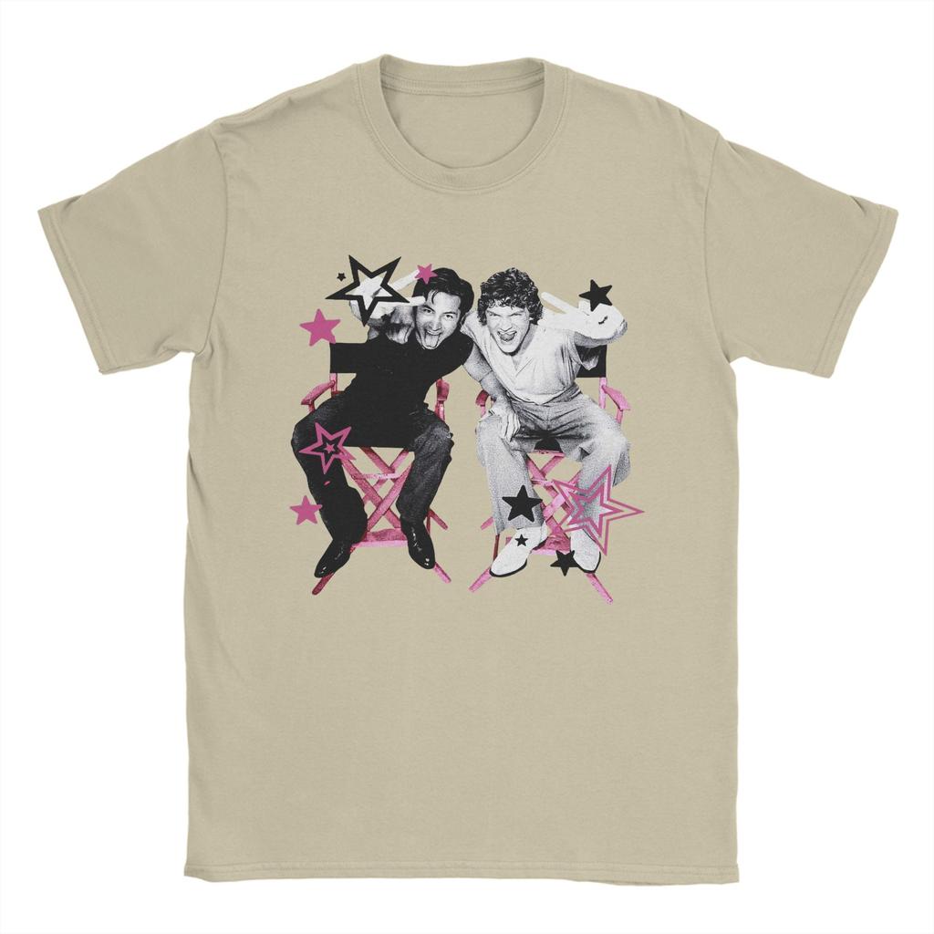 Unisex TShirts Connor Storrie And Hudson Williams Humor Cotton Tee Shirt Short Sleeve T Shirts O Neck Clothing Graphic
