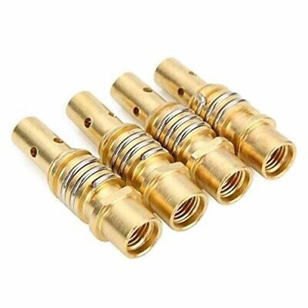MIG Welding Contact Tip Consumables 16PC MIG Welding MB15 15AK Contact Tip 0.8/1.0/1.2mm For Rilon Riland Jasic Mitech Chiry
