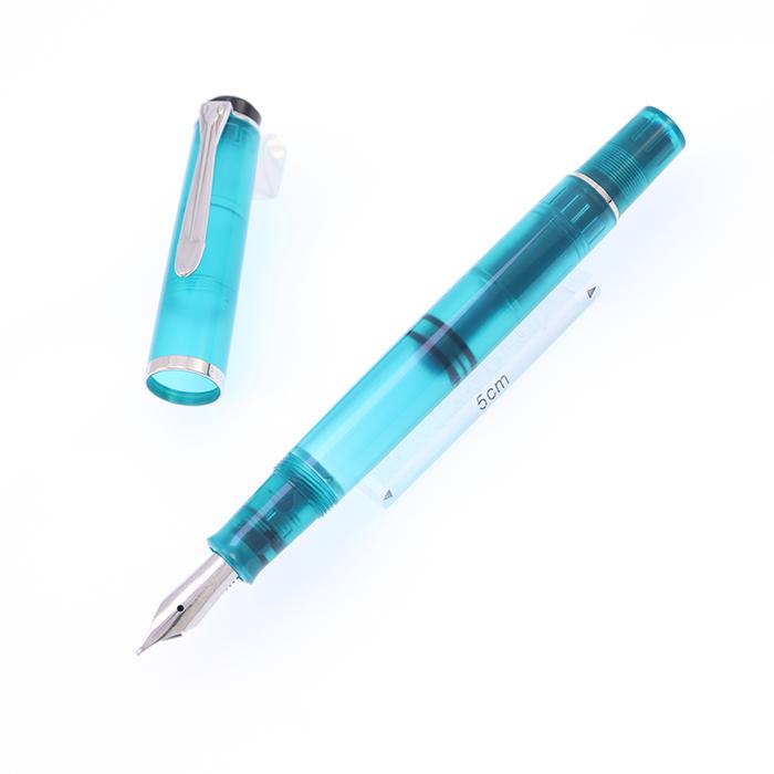 USED Pelikan Classic M205 Apatite Special Edition Fountain Pen – B Nib