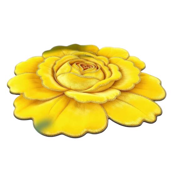 

Yousheng Floor Mat Traditional Chinese Floral Design Multiple Sizes Bedroom Soft Rug Living Room Bedroom Door Mat Home Decor 60cm