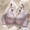 Lace Front Buckle Bra Cover Gathered Without Steel Ring Sexy Back Vest Anti-sagging Thickness