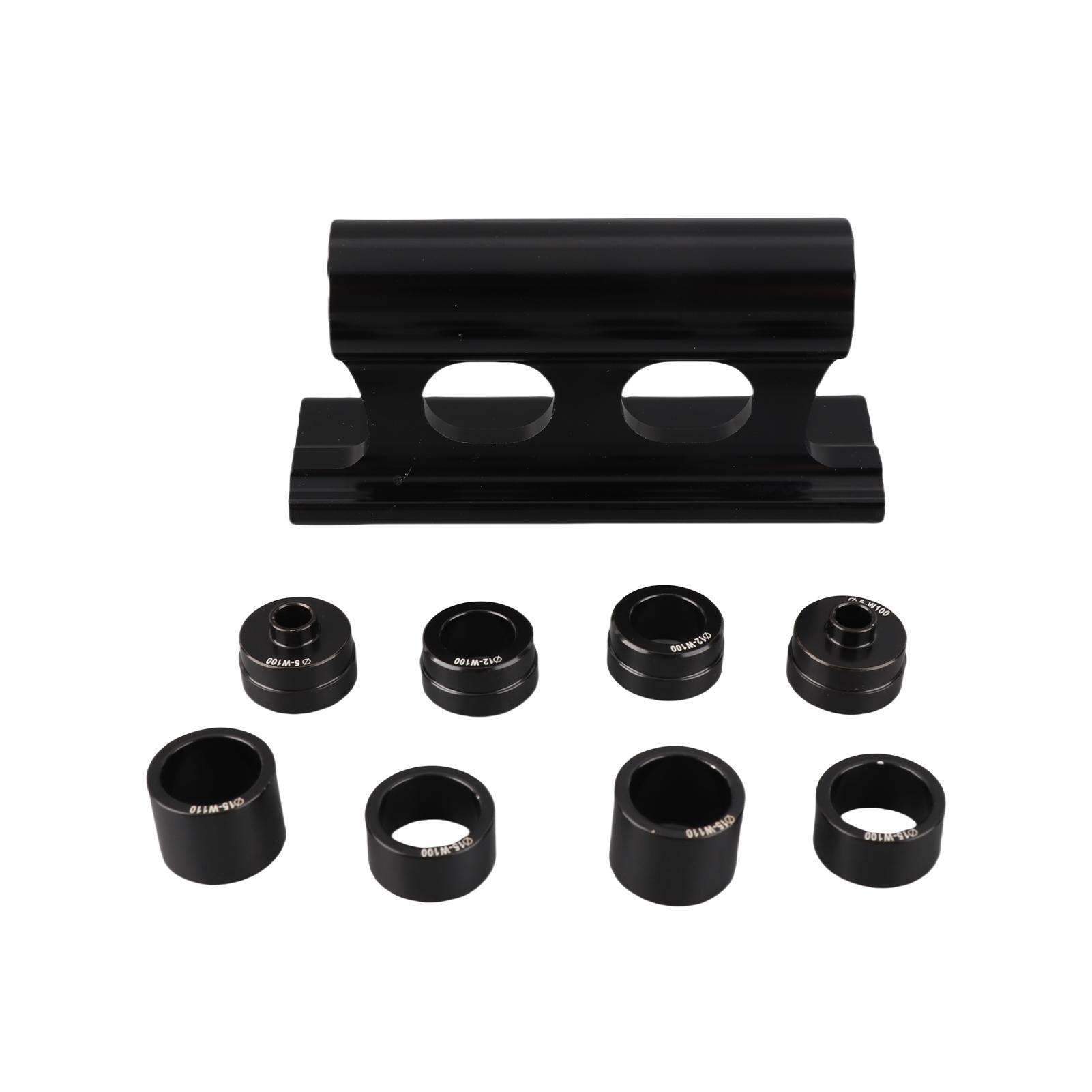 Bike Fork Mount Quick Release Aluminum Alloy Block for Thru Axles 5 0mm 12 0mm 15 0mm 15x110mm Cycling Accessories