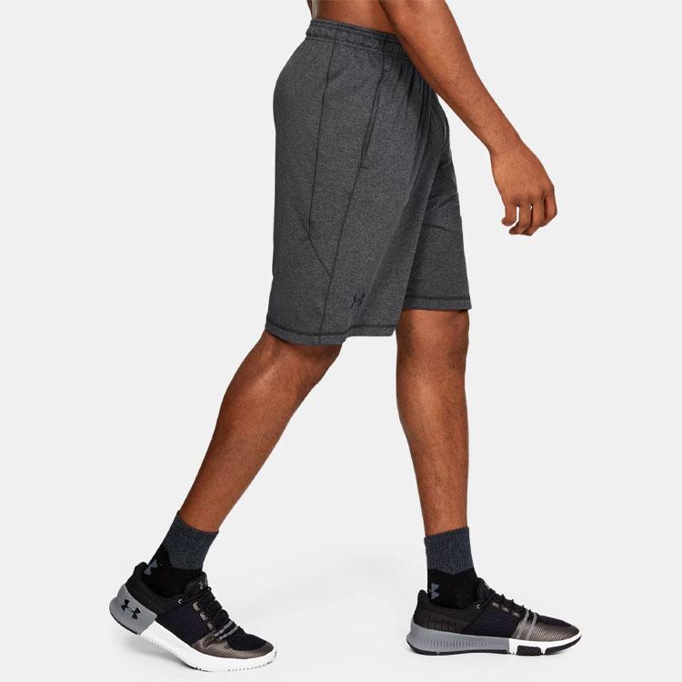 Under Armour Casual Sports Basketball Running Quick-Dry Fitted Shorts Men shorts Dark-Gray 1253527-090