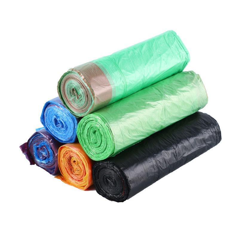New Household Thickened Garbage Bags with Tie Automatically Close Hand Garbage Bags Disposable